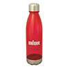 WB8092-ROCKIT CLEAR 700 ML. (23.5 FL. OZ.) BOTTLE-Red Transparent